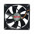 Scythe "KAZE-JYU" 100mm 1500 RPM Super Silent & Powerful Case Fan Model: SY1025SLN12M