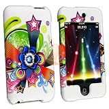 Clip-on Case Cover Guard , White Flower Star for Apple iPod Touch Gen 2 / 3