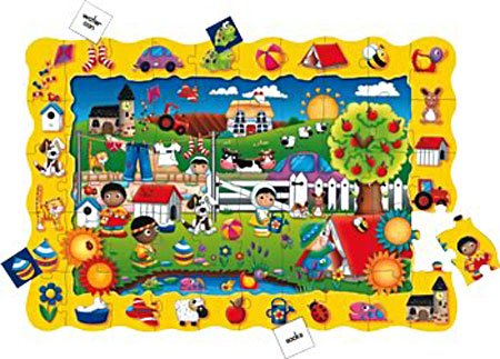 Childrens Toyshop  Toys : Learning Journey 50-pc. Puzzle Doubles Find It! Friends Floor Puzzle