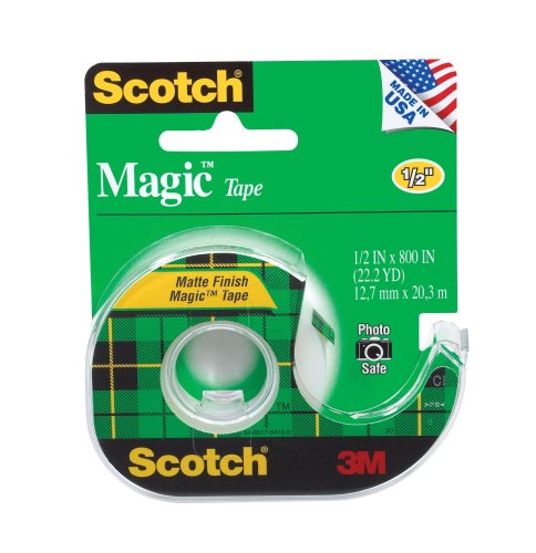 Scotch Magic Tape, 1/2 x 800 Inches (119)