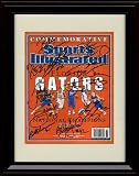 Framed 2006 Florida Gators Team Signed Sports Illustrated Autograph Print