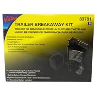 Valley 33701 Push-to-Test Breakaway Kit Including Battery, Switch and Case with Built-In Charger
