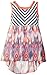 Rare Editions Baby Baby Girls' Striped Bodice To Print Dress with Panty