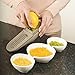 Bonke 3 in 1 Hand Citrus Juicer and Grater - Lemon, Lime, Orange Squeezer - Mini Rind Zester - Vegetables, Parmesan Cheese, Ginger Grater - Best Quality