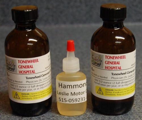 Two Tone Generator Oil and Leslie Speaker Oil - Bundle and SAVE!