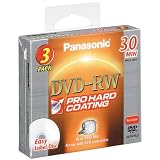 Panasonic DVD-RW 3-pack - 30-min. (1.4 GB)