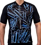 Designer Artwork Cycling Jersey Clips Small