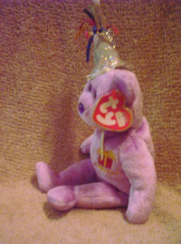 Amazon.com: TY Beanie Baby - FEBRUARY the Teddy Birthday