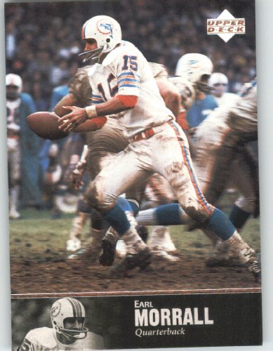 1997 Upper Deck Legends Football Card # 143 Earl Morrall - Baltimore Colts - NFL Trading Card in Screw Down Case