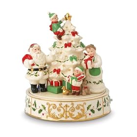 Lenox Holiday Decorating Santa's Tree Centerpiece