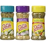 Mrs. Dash Combo All Natural Seasoning Blends 2.5 oz; Original,Onion&Herb,Garlic&Herb