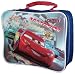 Disney Pixar The World of Cars - Blue Color Lightning McQueen Piston Cup Soft Insulated Lunch Bag/Box