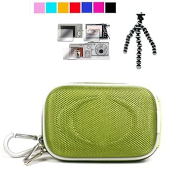 Slim Camcorder Case for Panasonic TA1 Ultrathin HD Pocket Camcorder + Screen Protector for Panasonic TA-1 + Camcorder Grey Tripod