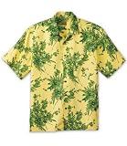 VIP Silk Yellow Floral Sportshirt