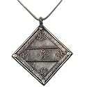Pendant in Silver with Chain 3 inches (pndt528)