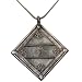 Locket Pendant Chain Sterling Silver Jewelry 3 inches (pndt528)