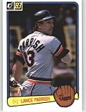 1983 Donruss #407 Lance Parrish - Detroit Tigers (Baseball Cards)