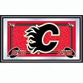 NHL Calgary Flames Framed Team Logo Mirror - 15Lx26W"