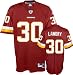 LaRon Landry Reebok NFL Red Premier Washington Redskins Jersey - Medium