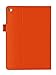 iPad Air 2 Case, Apple iPad Air 2 Leather Case, rooCASE Dual View Slim Fit Leather PU Folio Case with Smart Cover Auto Sleep / Wake Feature for Apple iPad Air 2 (iPad 6) 2014 Model, Orange