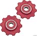 FSA Der Pulleys w/ Ceramic Cart- shimano Red