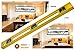 Best Plastic Level From mysonder - 24 inch - Heavy-duty And Light-weight- Horizontal & Vertical Levels - Can Be Read From 360 Degrees - Printed Measuring Scale - Money-Back Guarantee