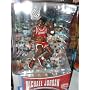 Upper Deck Pro Shots Action Figure Michael Jordan #1 [Cradle Dunk 1985 Slam Dunk Contest] - Red Jersey Exclusive