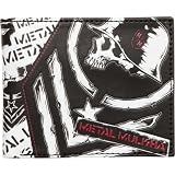 Metal Mulisha Requirement Men's Casual Wallet w/ Free B&F Heart Sticker Bundle - Black / One Size