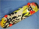 Hot Wheels Skateboard Fireboard, 980112, schwarz/gelb/rot, 31x8