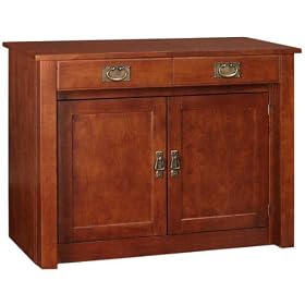 Mission Expanding Cabinet, 31H, FRUITWOOD