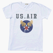 カレッジ Ｔシャツ 今や鉄板ともいえるアメリカ空軍物 USAIR