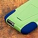 Empire MPERO IMPACT X Series Kickstand Case for The All New HTC One M8 - Retail Packaging - Blue/Green