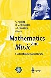 Mathematics and Music: A Diderot Mathematical Forum