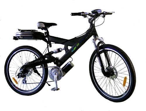 R10 black electric bicycle
