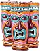 New Decorative Tropical Hawaiian Luau Plastic Tiki Mask