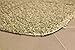 Garland Rug Jazz Shaggy Washable Nylon Rug, 24-Inch by 40-Inch, Linen