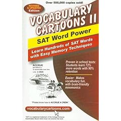 【クリックでお店のこの商品のページへ】Vocabulary Cartoons II： SAT Word Power ： Learn Hundreds of SAT Words Fast with Easy Memory Techniques： Sam Burchers， Bryan E. Burchers： 洋書