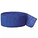 Unique Industries Unique Industries, Crepe Paper Streamer, Party Supplies - Royal Blue, 81 Feet - 6345
