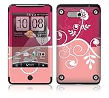 Pink Abstract Flower Protective Skin Cover Decal Sticker for HTC Aria Cell  ....