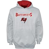Reebok Tampa Bay Buccaneers Youth Ash Sportsman Hoody Sweatshirt