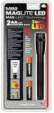 MiniMag LED 2AA Schwarz