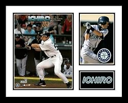 Ichiro Suzuki Seattle Mariners MLB Framed Photograph 262nd Hit Milestone Collage