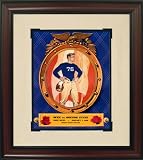 Duke Blue Devils vs Oregon State Vintage Program Art (Framed) - 1942 Rose Bowl