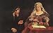 Art, Oil painting reproduction size 24x36 Inch, painting name: Esther and Mordecai, By Gelder Aert de
