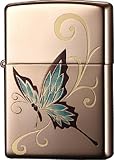 ZIPPO(ジッポー) ピンクゴールドバタフライ 2PG-BAT