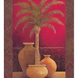 Brown Potted Palm Wall Mural- 54x72