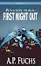 First Night Out: A Superhero Novel [Axiom-man Saga Episode No. 0]