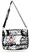 New Ed Hardy By Christian Audigier Round House Tattoo Skull Messenger Laptop Handbag Bag