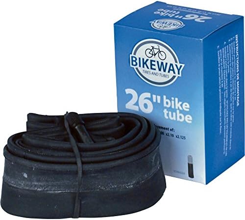 Bikeway Inner Tube with Schrader Valve - 26 x 1.90 Regular, Model# BT-26X1.90