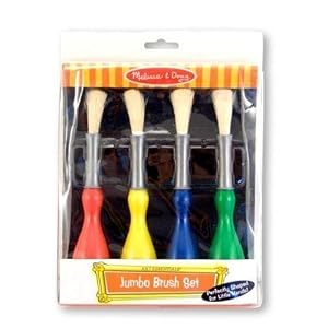 Melissa and Doug Jumbo Paint Brushes - (Set of 4) by
